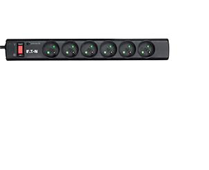 Eaton PS6F Overspanningsbeveiliging Zwart, Wit 6 AC-uitgang(en) 220 - 250 V 1 m (PS6F) thumbnail