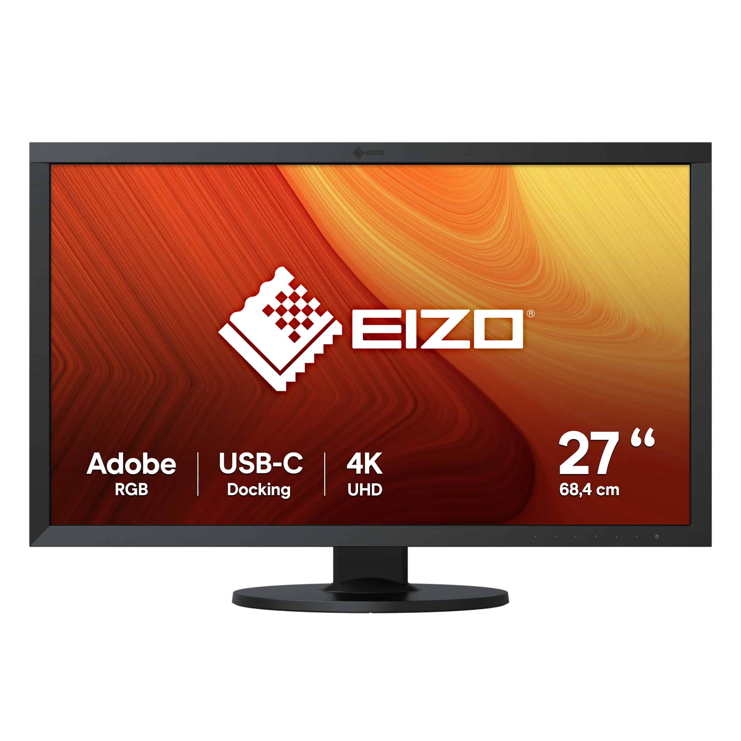 EIZO ColorEdge CS2740 computer monitor 68,6 cm (27") 3840 x 2160 Pixels 4K Ultra HD LCD Zwart (DV1908-001) thumbnail