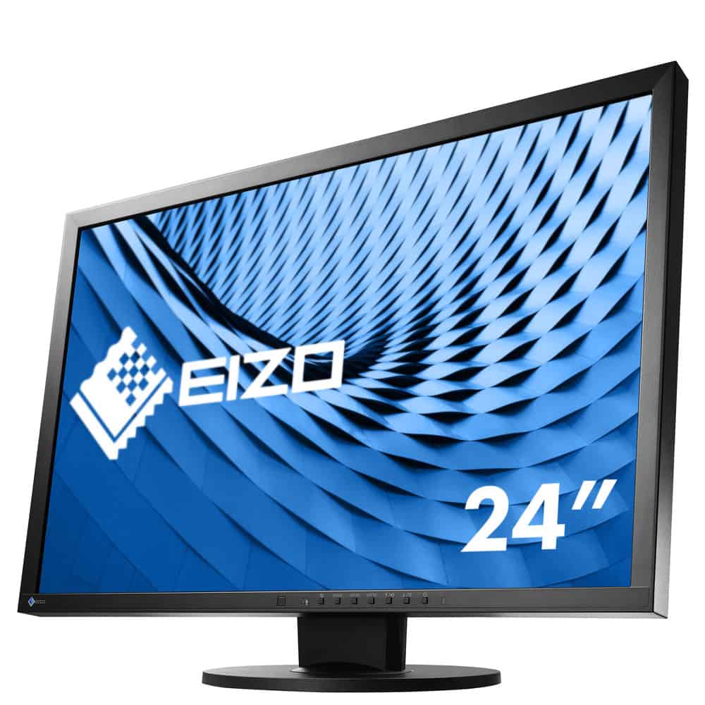 EIZO FlexScan EV2430-BK LED display 61,2 cm (24.1") 1920 x 1200 Pixels WUXGA Zwart (EV2430-BK) thumbnail