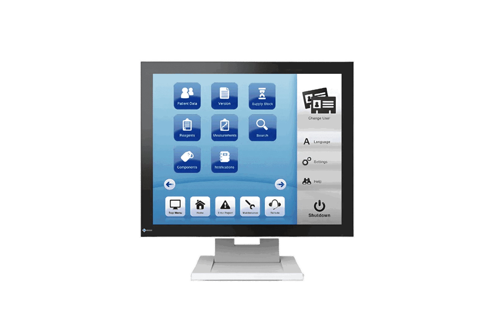 EIZO 48.0cm (19)   FDS1921T-T-GY 5:4 DVI+DP+USB black (FDS1921T-T-GY) thumbnail