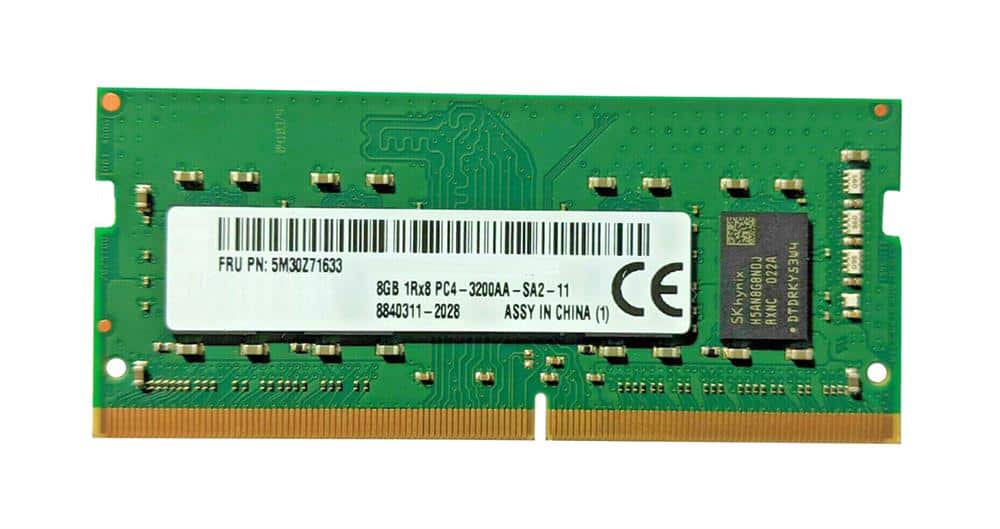 Lenovo Memory 8GB DDR4 3200 Kingston So-Dimm (5M30Z71633) (5M30Z71633) thumbnail