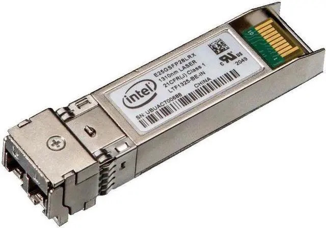 Intel Ethernet SFP28 Optics - SFP28 tr (E25GSFP28LRX) thumbnail