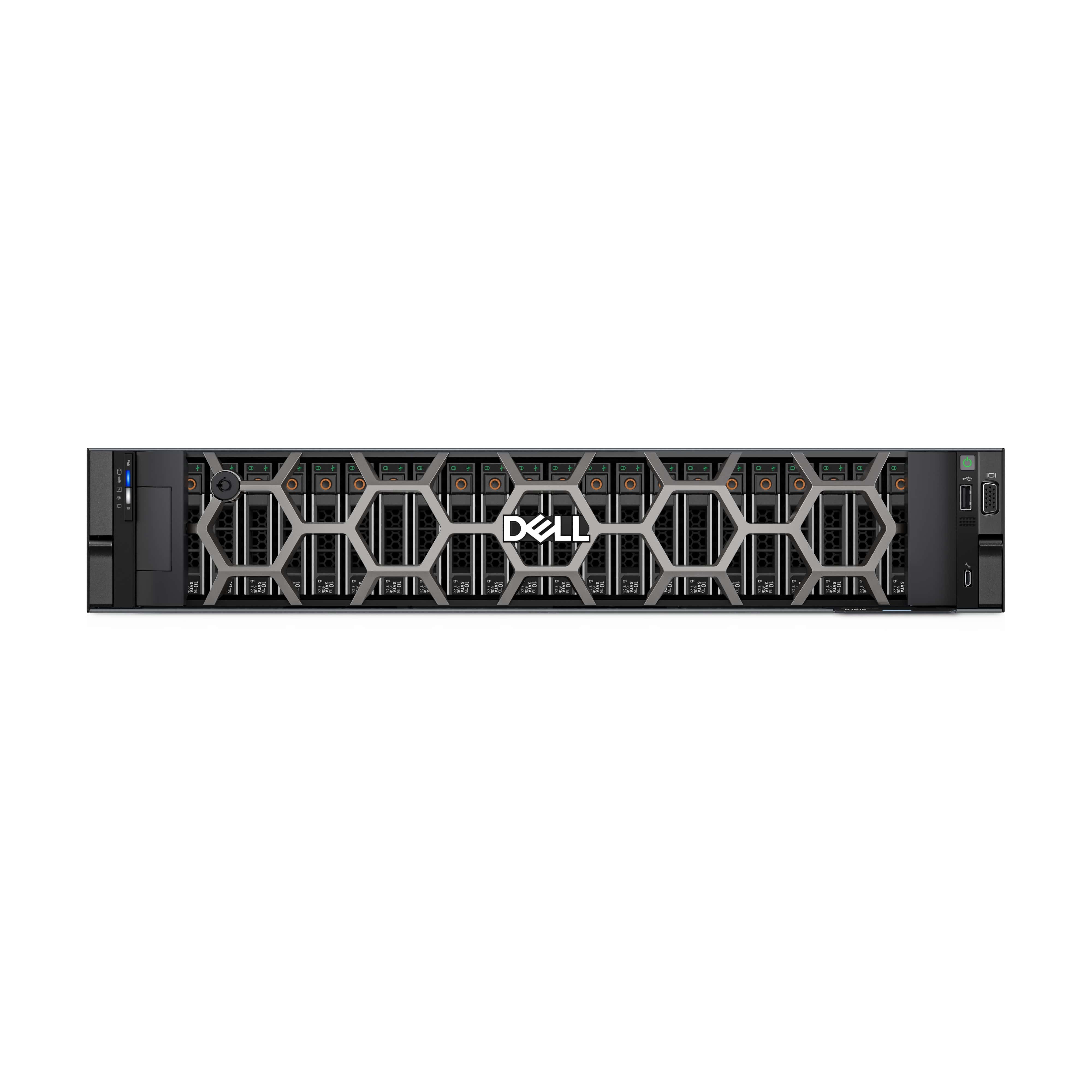 DELL PowerEdge R7615 server 480 GB Rack (2U) AMD EPYC 9124 3 GHz 32 GB DDR5-SDRAM 700 W (K4GJ5) thumbnail