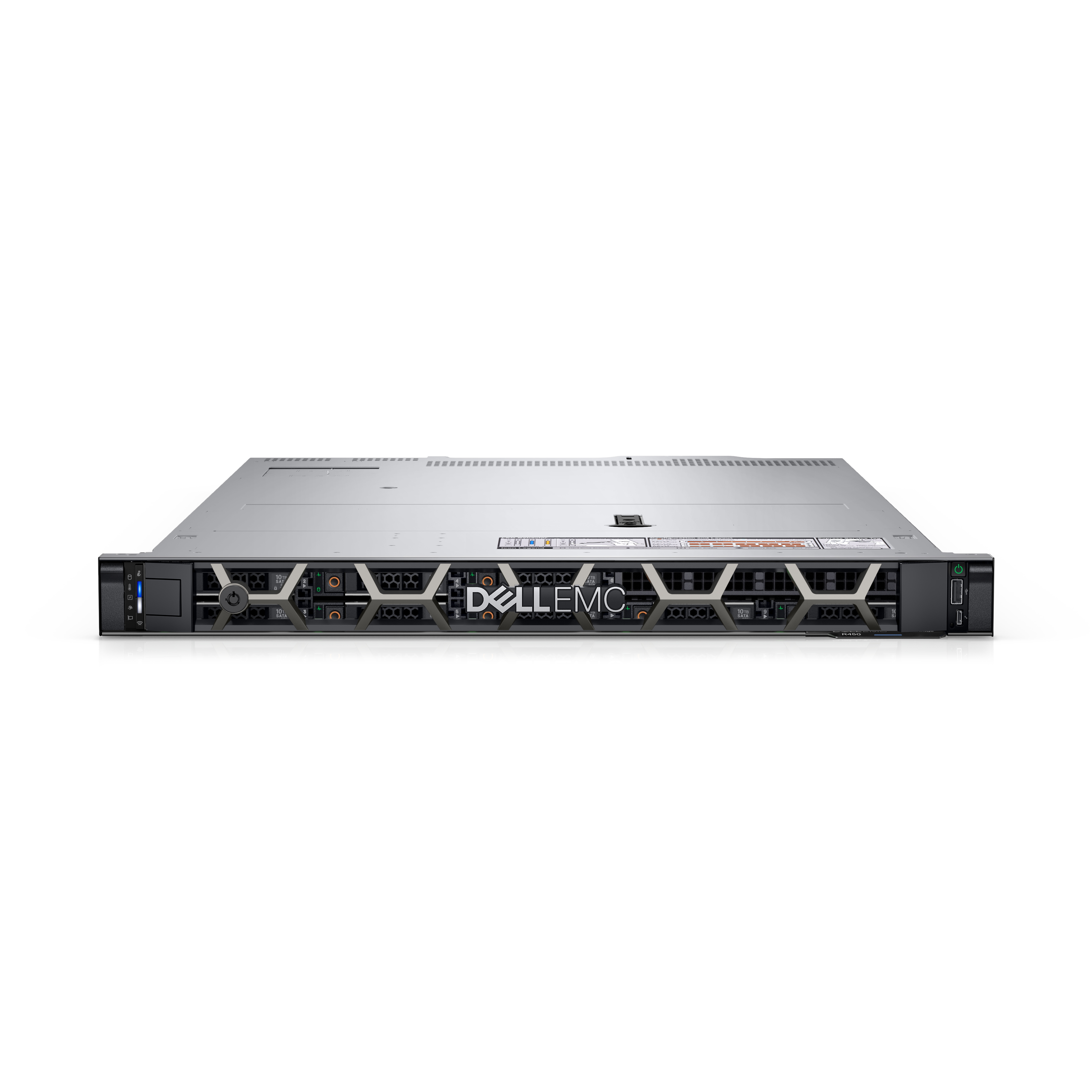 DELL PowerEdge R450 server 480 GB Rack (1U) Intel® Xeon® Silver 4310 2,1 GHz 16 GB DDR4-SDRAM 1100 W (YWY0D) thumbnail