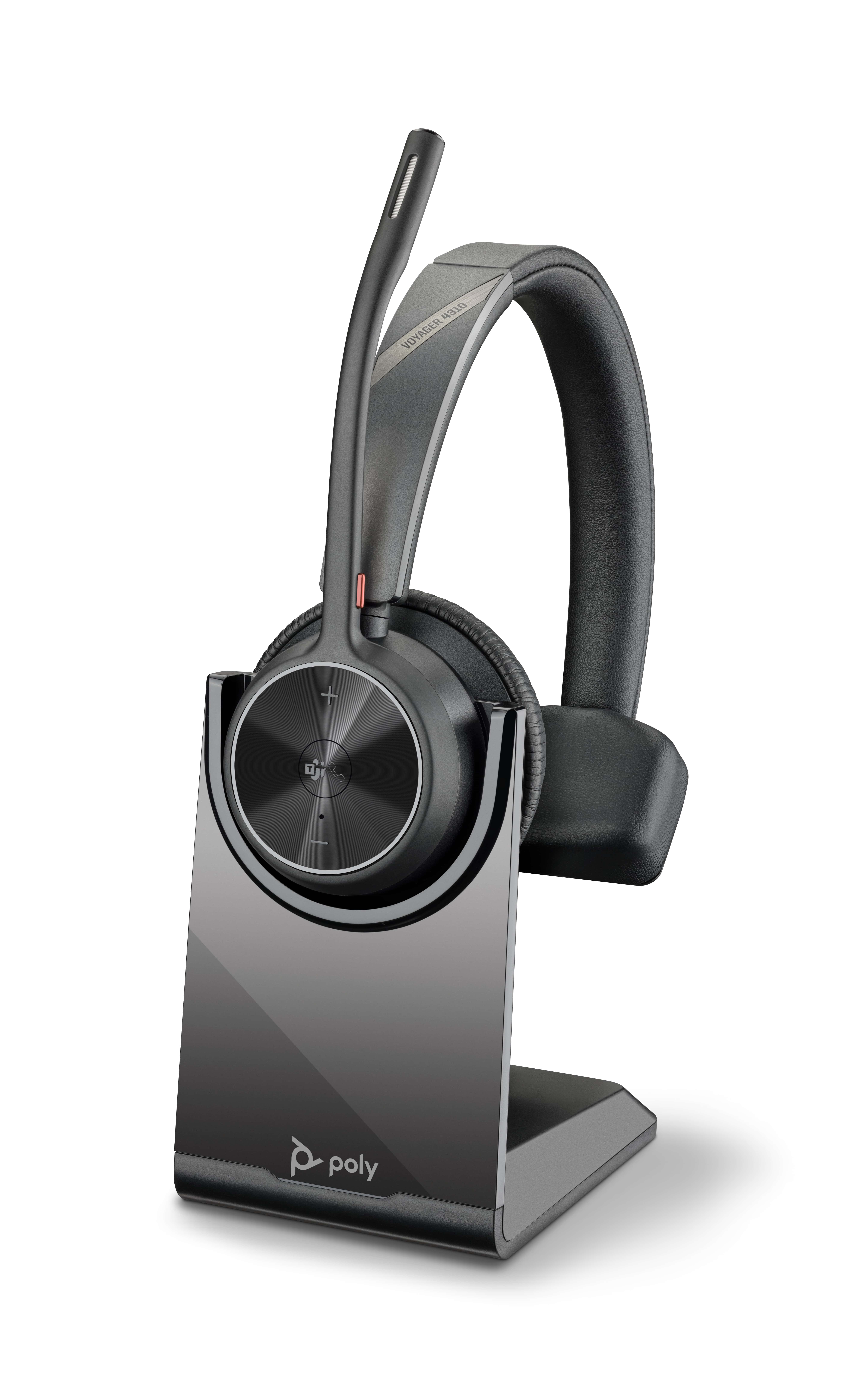 HP Poly Voyager 4310-M Microsoft Teams Certified USB-C Headset + BT700 dongle + oplaadstatief (77Y97AA) thumbnail