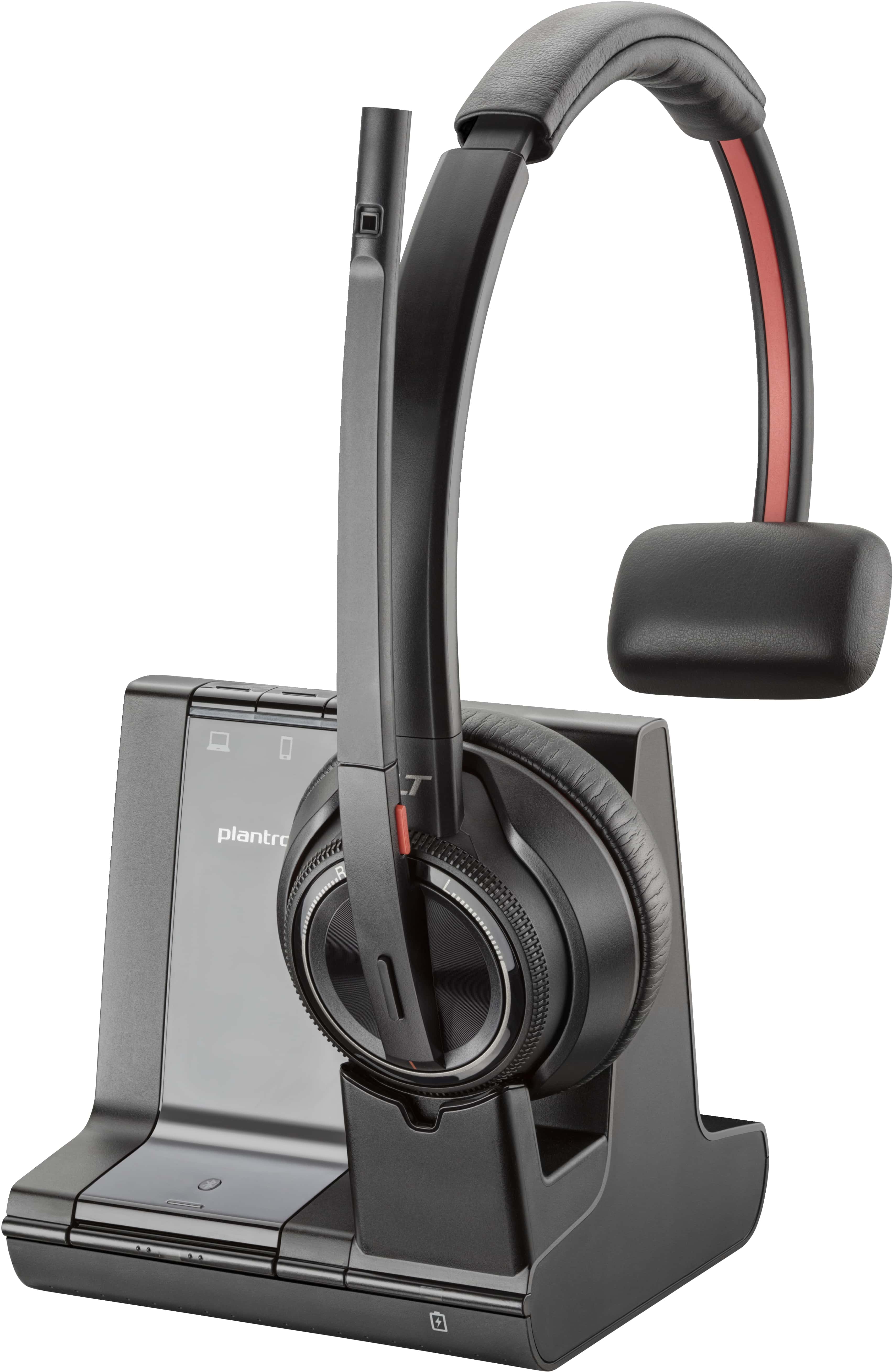 POLY Savi 8210 UC Microsoft Teams Certified DECT 1880-1900 MHz USB-A Headset (8D3F1AA#ABB) thumbnail