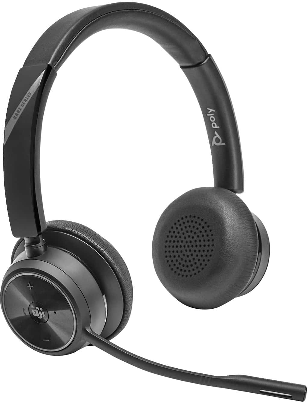 POLY Savi 7420 Office Stereo Microsoft Teams Certified DECT 1880-1900 MHz Headset (8L574AA#ABB) thumbnail