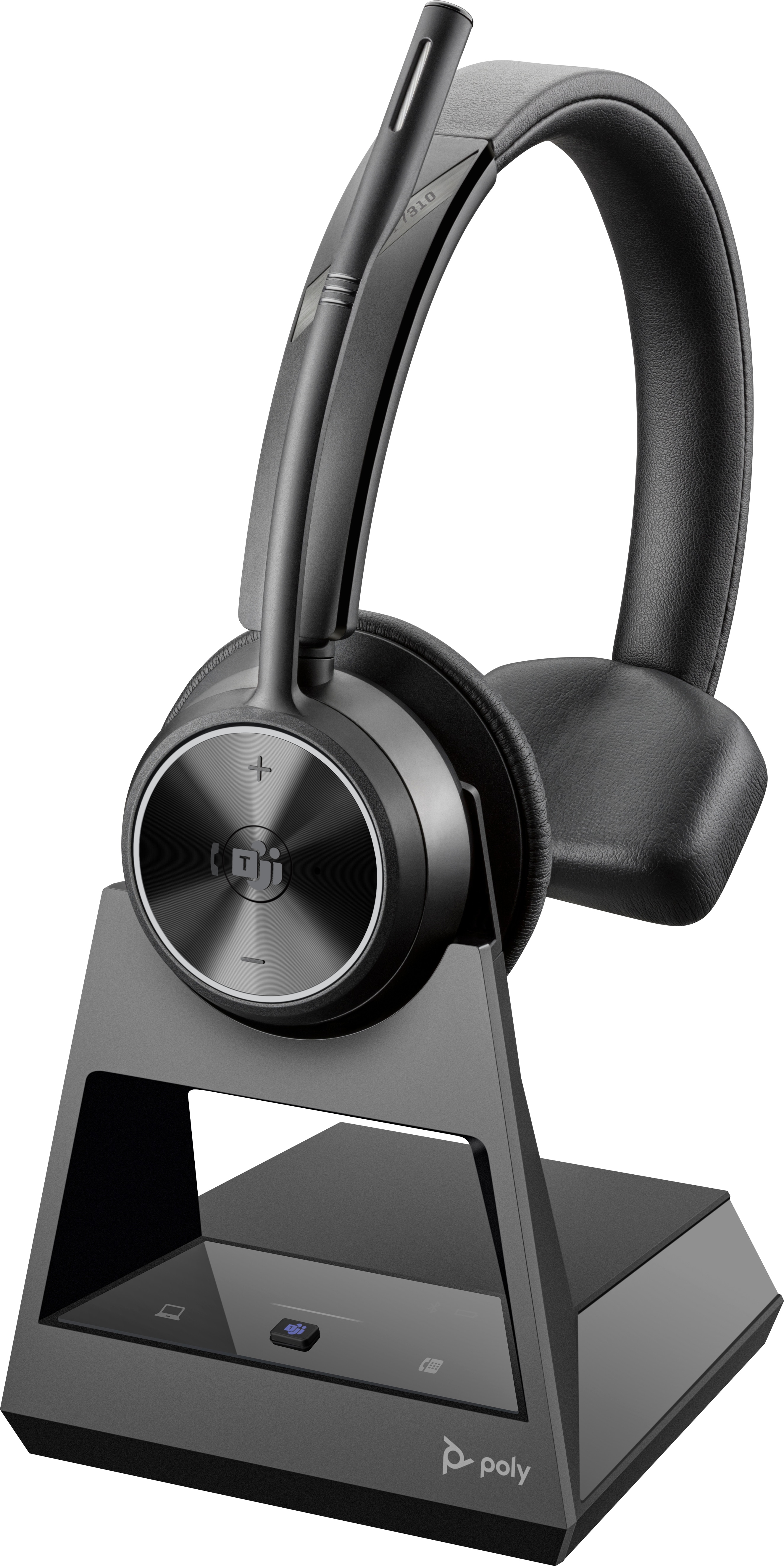 HP Poly Savi 7310 UC Monaural Microsoft Teams Certified DECT 1880-1900 MHz Headset (8L575AA#ABB) thumbnail