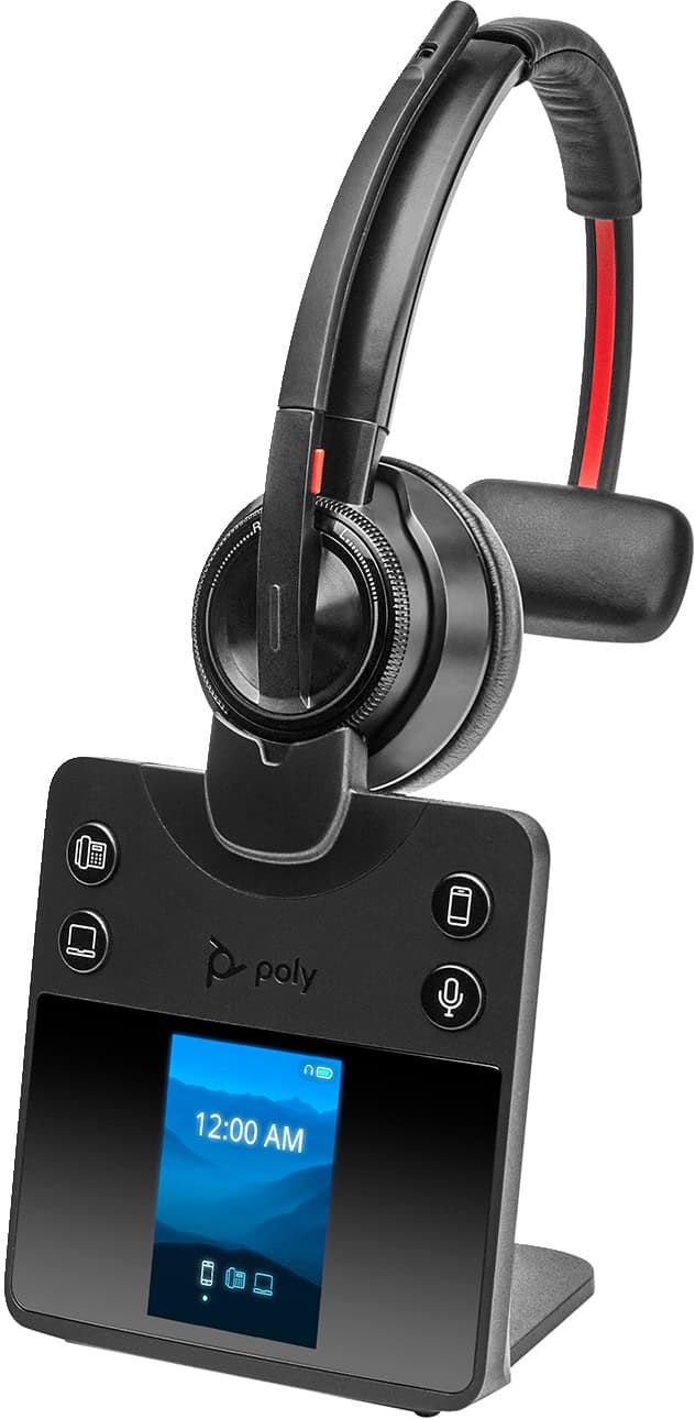 POLY Savi 8410 Office Monaural DECT 1880-1900 MHz Headset (8L5A7AA#ABB) thumbnail