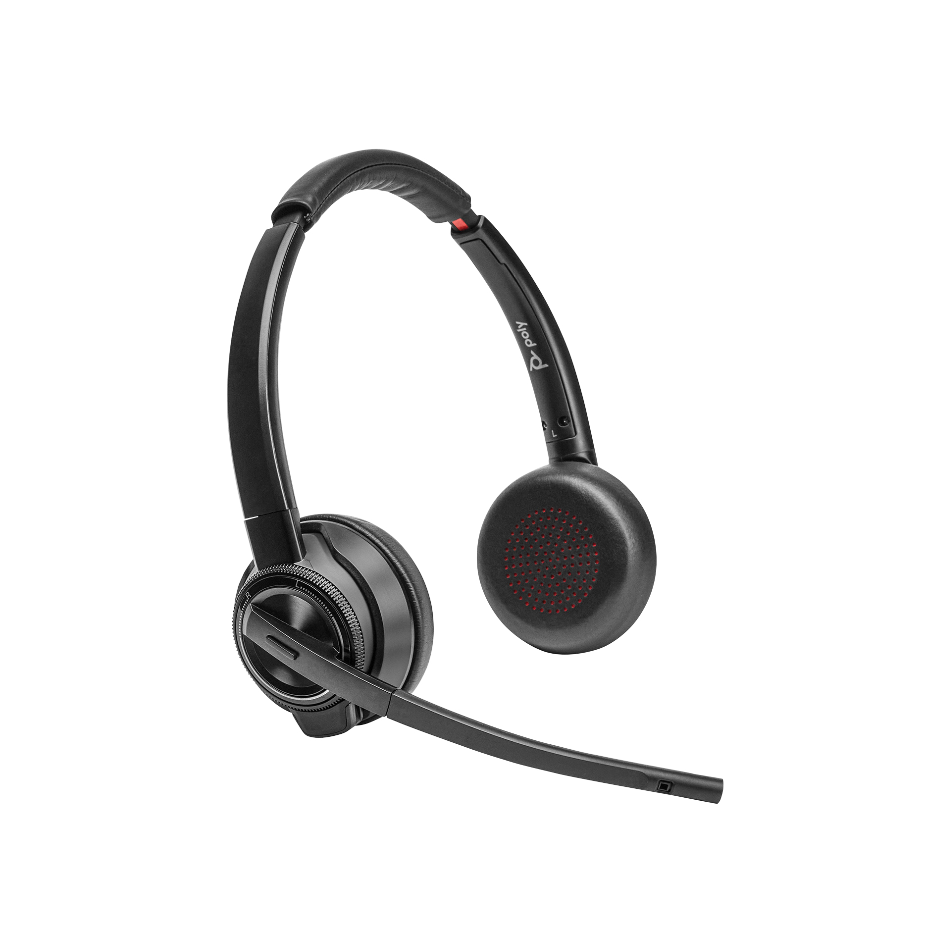 HP Poly Savi 8420 Office Stereo DECT 1880-1900 MHz Headset (8L5B2AA#ABB) thumbnail
