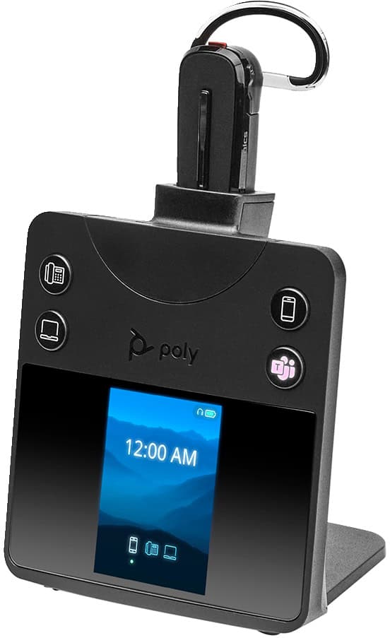 POLY Savi 8445 Office Microsoft Teams Certified DECT 1880-1900 MHz Convertible Headset (8L5B6AA#ABB) thumbnail