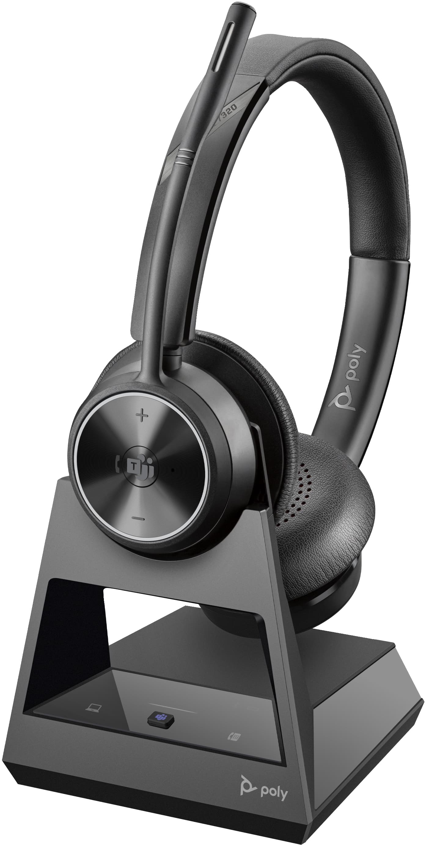 POLY Savi 7320 Stereo Microsoft Teams Certified DECT 1880-1900 MHz Top (8Y9B9AA#ABB) thumbnail