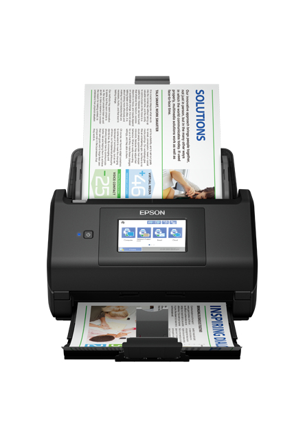 Epson WorkForce ES-580W, A4 automatische duplexscanner met Wi-Fi en gebruiksvriendelijk touchscreen (B11B258401) thumbnail