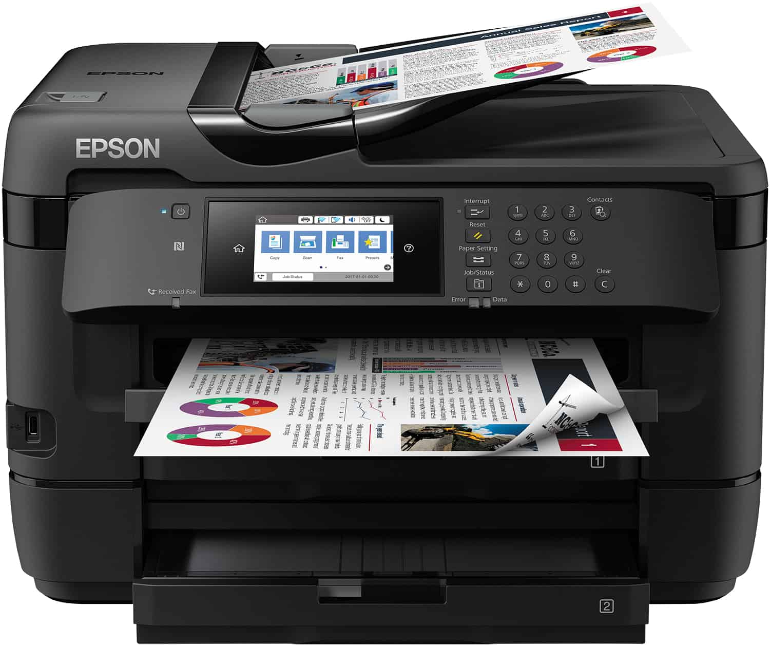 Epson WorkForce WF-7720DTWF (C11CG37412) thumbnail