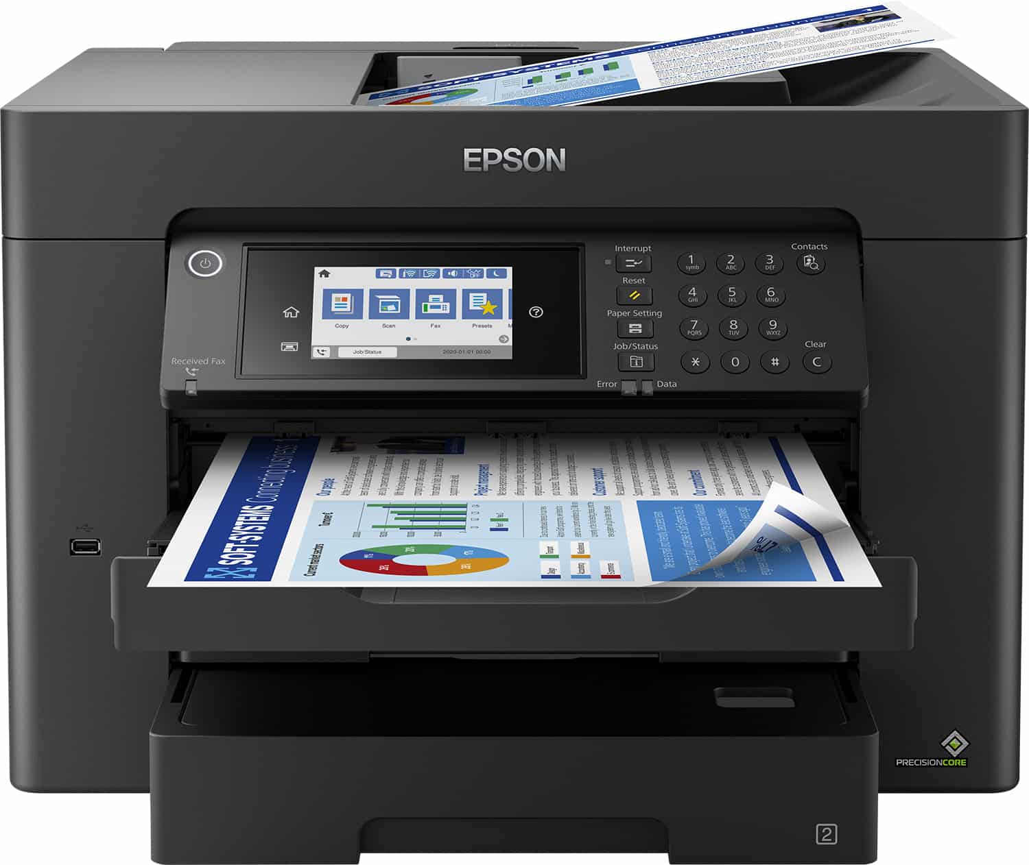 Epson WorkForce Pro WorkForce WF-7840DTWF (C11CH67402) thumbnail