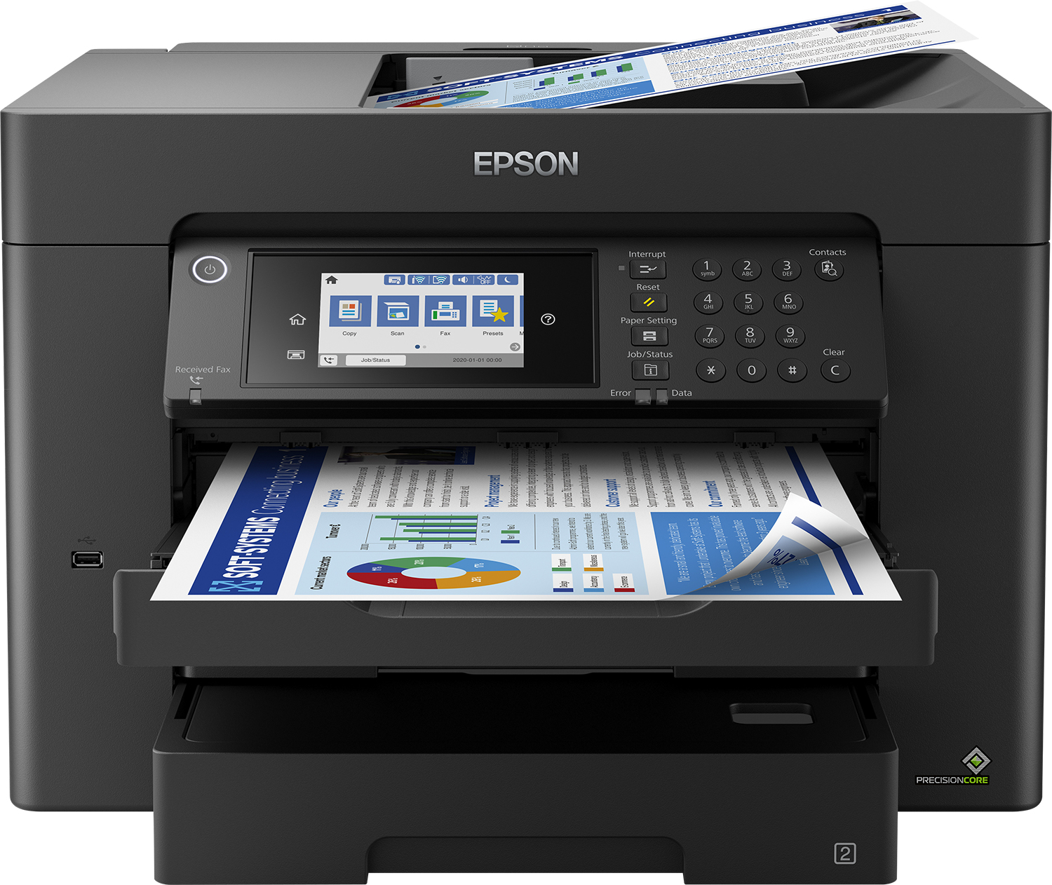 Epson WorkForce Pro WorkForce WF-7840DTWF (C11CH67402) thumbnail