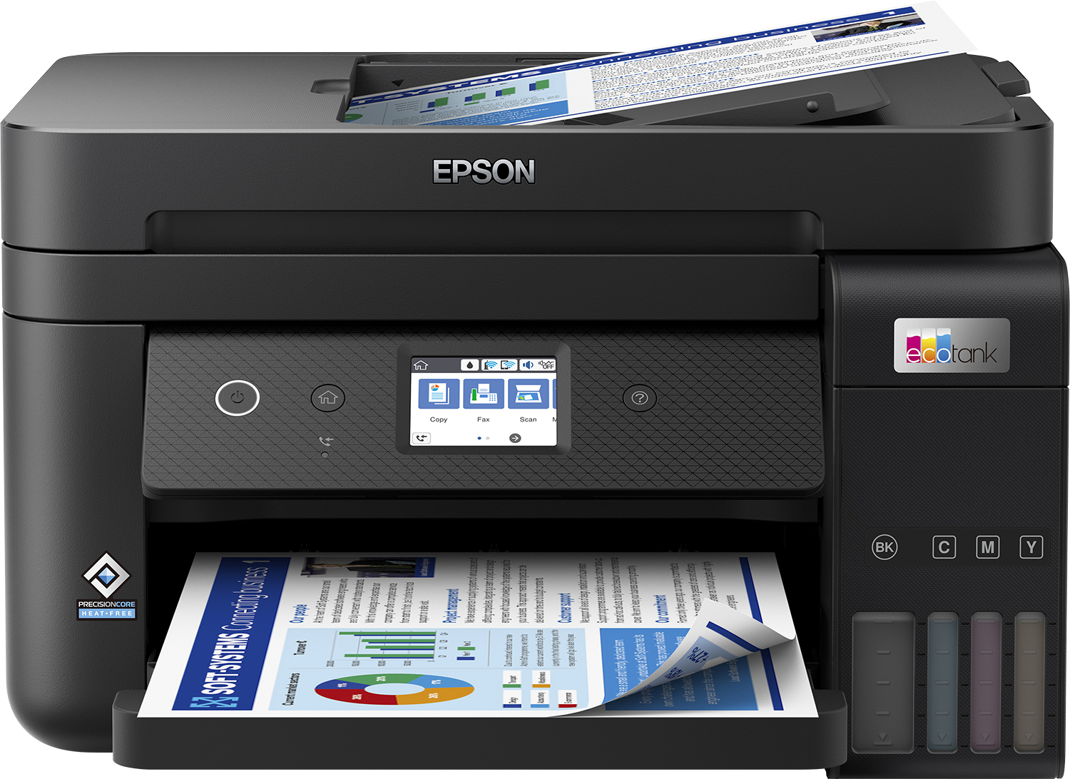 Epson EcoTank ET-4850 A4 multifunctionele Wi-Fi-printer met inkttank, inclusief tot 3 jaar inkt (C11CJ60402) thumbnail