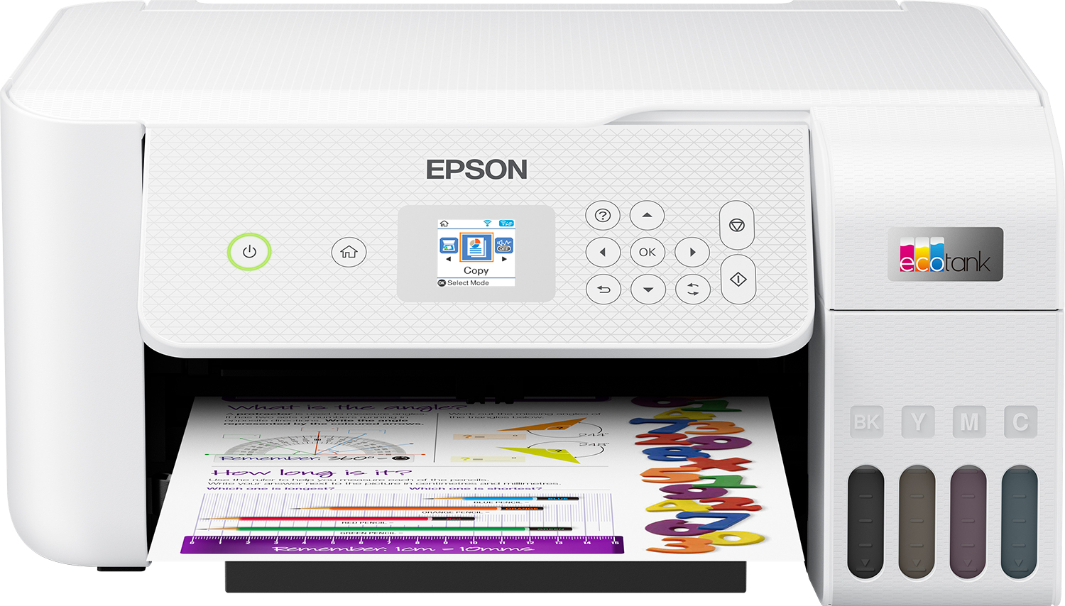 Epson EcoTank ET-2826 A4 multifunctionele Wi-Fi-printer met inkttank, inclusief tot 3 jaar inkt (C11CJ66406) thumbnail