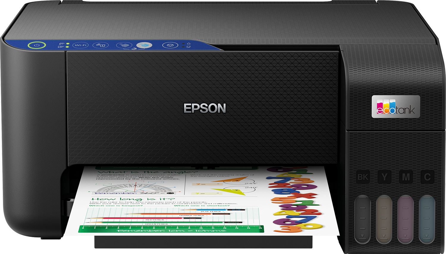 Epson EcoTank ET-2811 A4 multifunctionele Wi-Fi-printer met inkttank, inclusief tot 3 jaar inkt (C11CJ67404) thumbnail