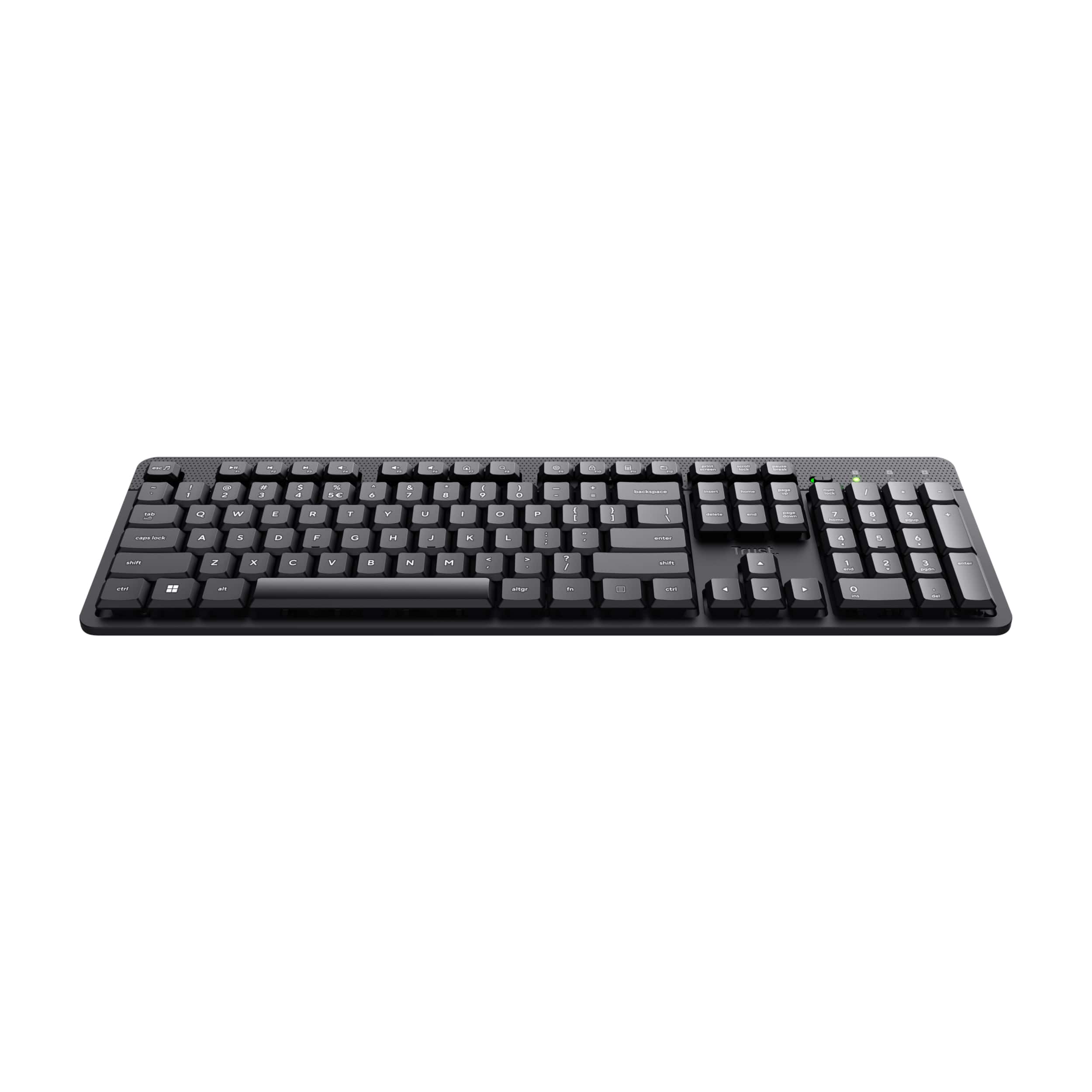 Trust Ody II toetsenbord RF Draadloos QWERTY Amerikaans Engels Zwart (25011) thumbnail