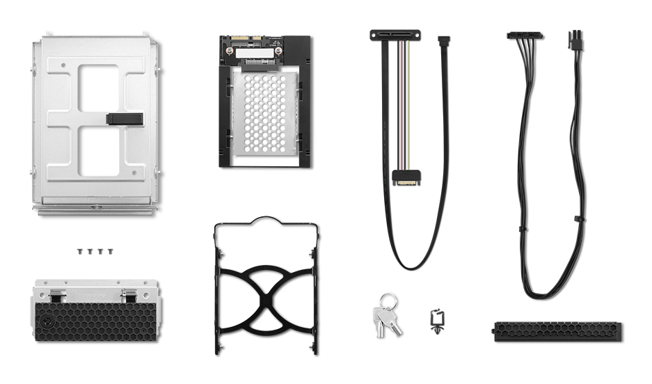 Lenovo 4XF1M24244 computerbehuizing onderdelen Full Tower HDD-bevestigingsbeugels (4XF1M24244) thumbnail