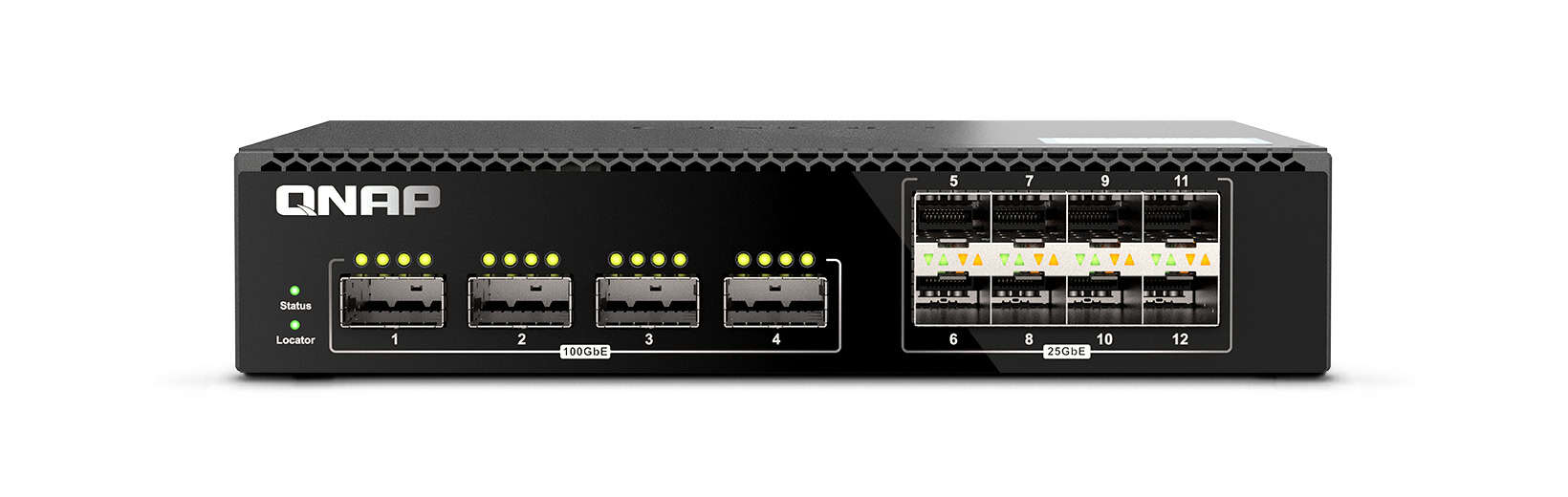 QNAP QSW-M7308R-4X netwerk-switch Managed L3 1U Zwart (QSW-M7308R-4X) thumbnail
