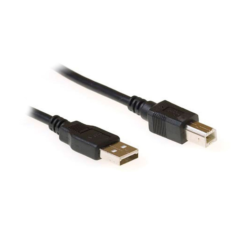Ewent EC2403 USB-kabel 3 m USB 2.0 USB A USB B Zwart (EC2403) thumbnail