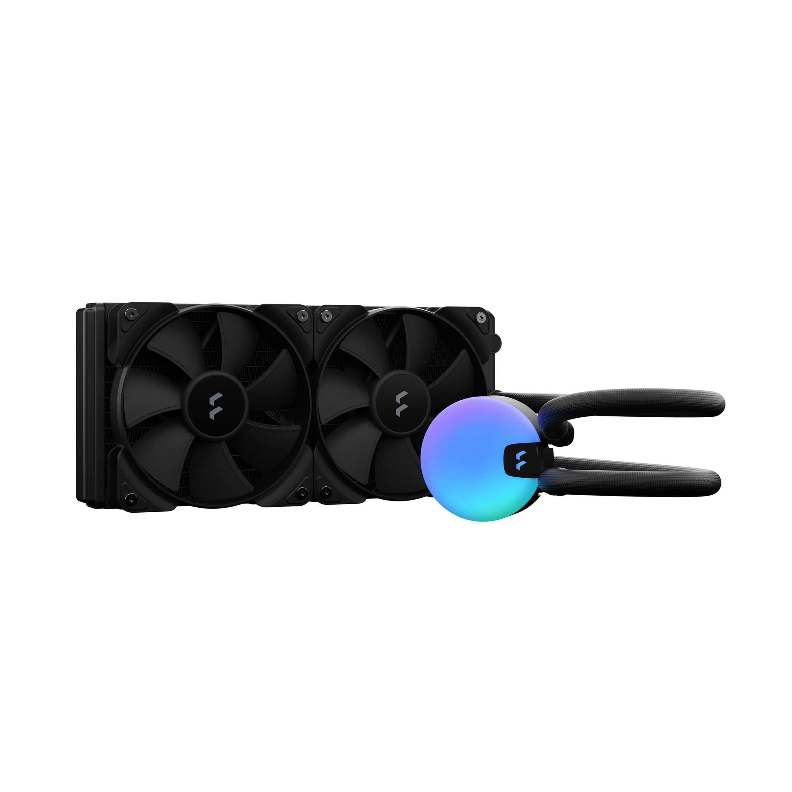 Fractal Design Lumen S24 v2 Processor Alles-in-één vloeistofkoeler 12 cm Zwart 1 stuk(s) (FD-W-L1-S2411) thumbnail