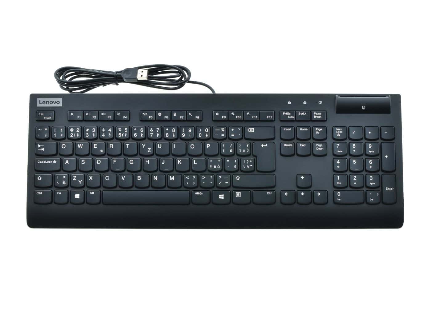 Lenovo USB Smart Card keyboard II -Cze/Slov (4Y41B69388) thumbnail
