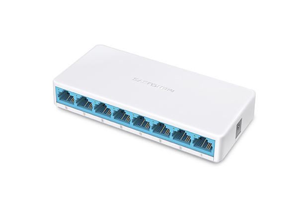 Mercusys MS108 netwerk-switch Unmanaged Fast Ethernet (10/100) Wit (MS108) thumbnail
