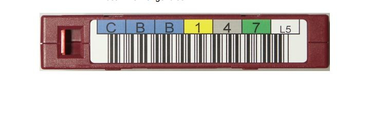 Fujitsu D:CR-LTO-LAB barcode-label (D:CR-LTO-LAB) thumbnail