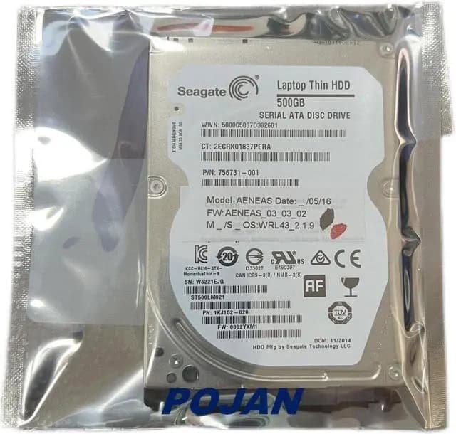 HP T3500 HDD W/FW SVC (B9E24-67030) thumbnail