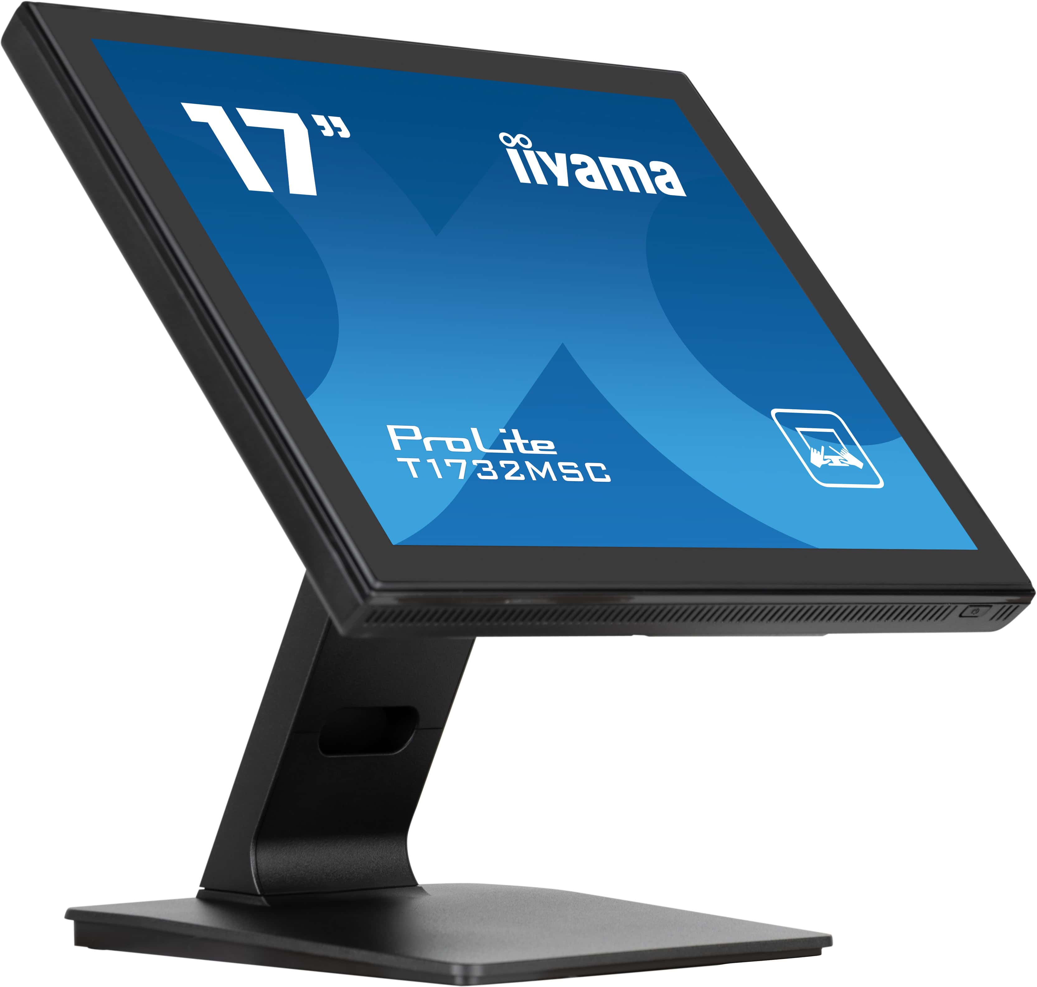 iiyama ProLite T1732MSC-B1SAG computer monitor 43,2 cm (17") 1280 x 1024 Pixels Full HD LED Touchscreen Tafelblad Zwart (T1732MSC-B1SAG) thumbnail