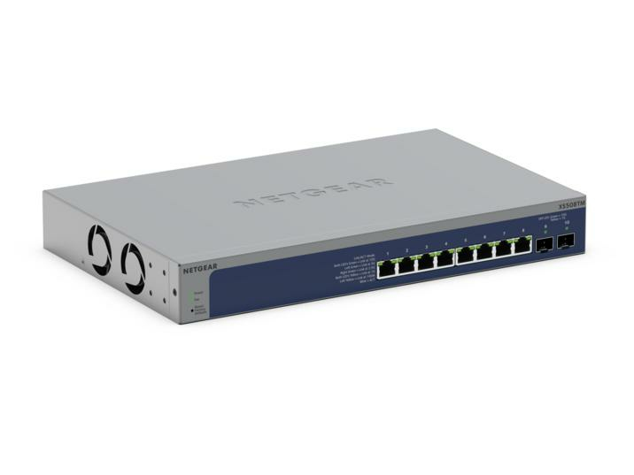 NETGEAR XS508TM Managed L2/L3/L4 Grijs (XS508TM-100EUS) thumbnail