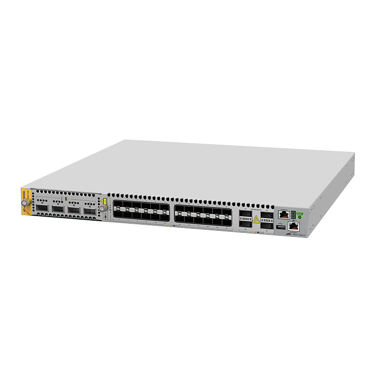 Allied Telesis Advanced Layer 3 Stackable Switch. 48x 1/10G SFP+ slot 4x 40/100G QSFP28 slot and 2x PSU bays. PSU must be ordere (AT-X950-52XSQ) thumbnail