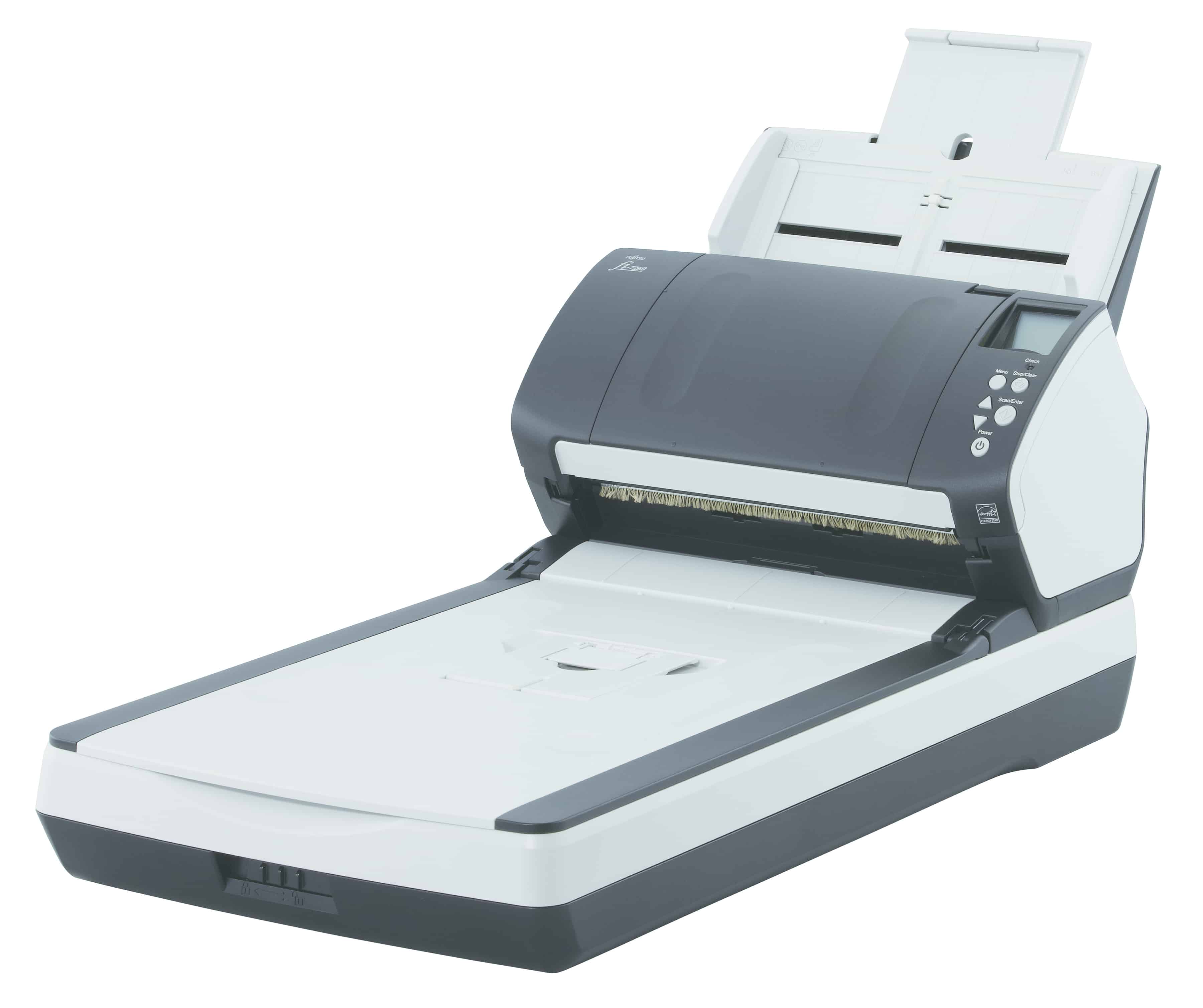 Fujitsu fi-7280 Flatbed-/ADF-scanner 600 x 600 DPI A4 Zwart, Wit (PA03670-B501) thumbnail