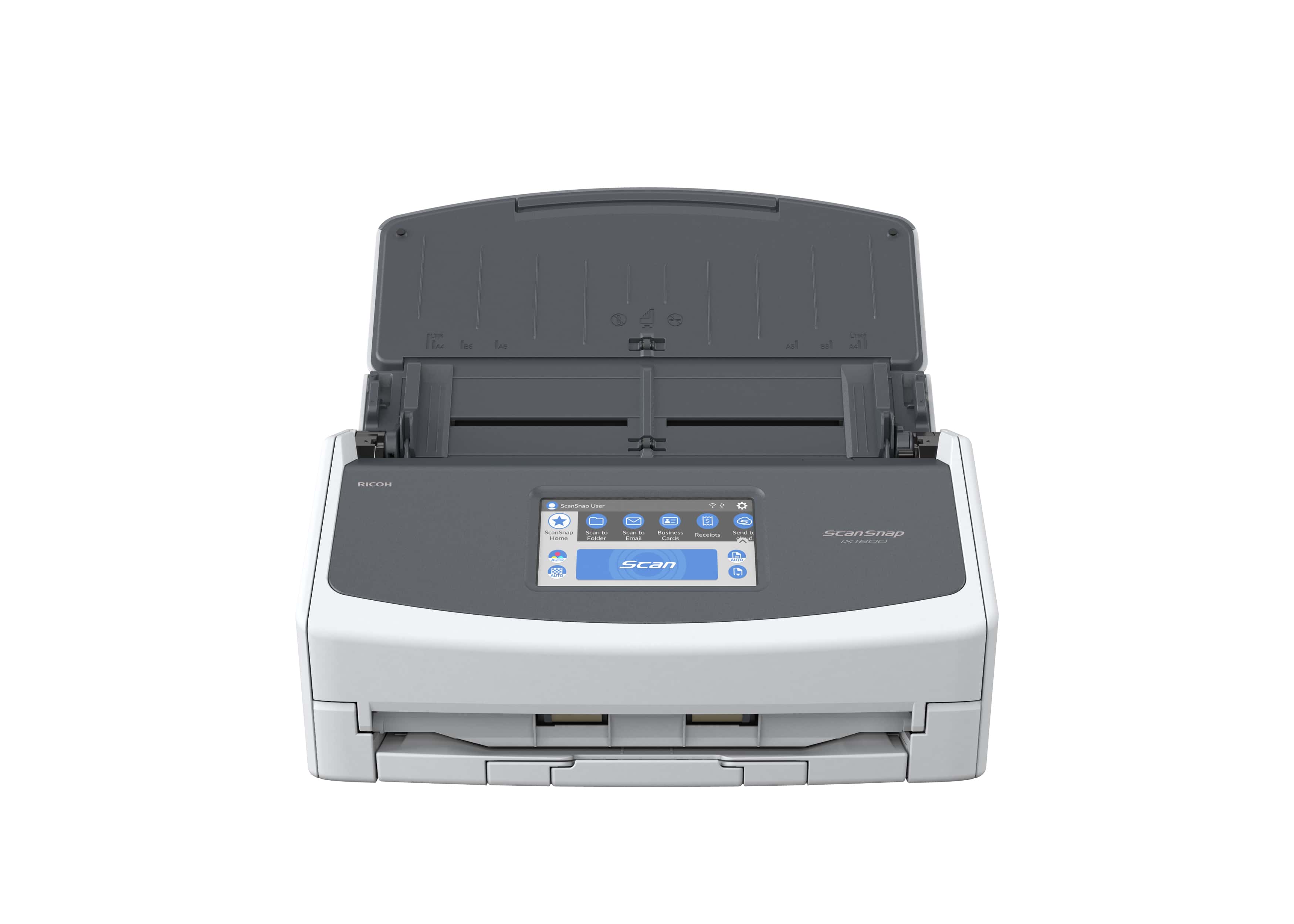 Ricoh ScanSnap iX1600 ADF-/handmatige invoer scanner 600 x 600 DPI A4 Wit (PA03770-B401) thumbnail