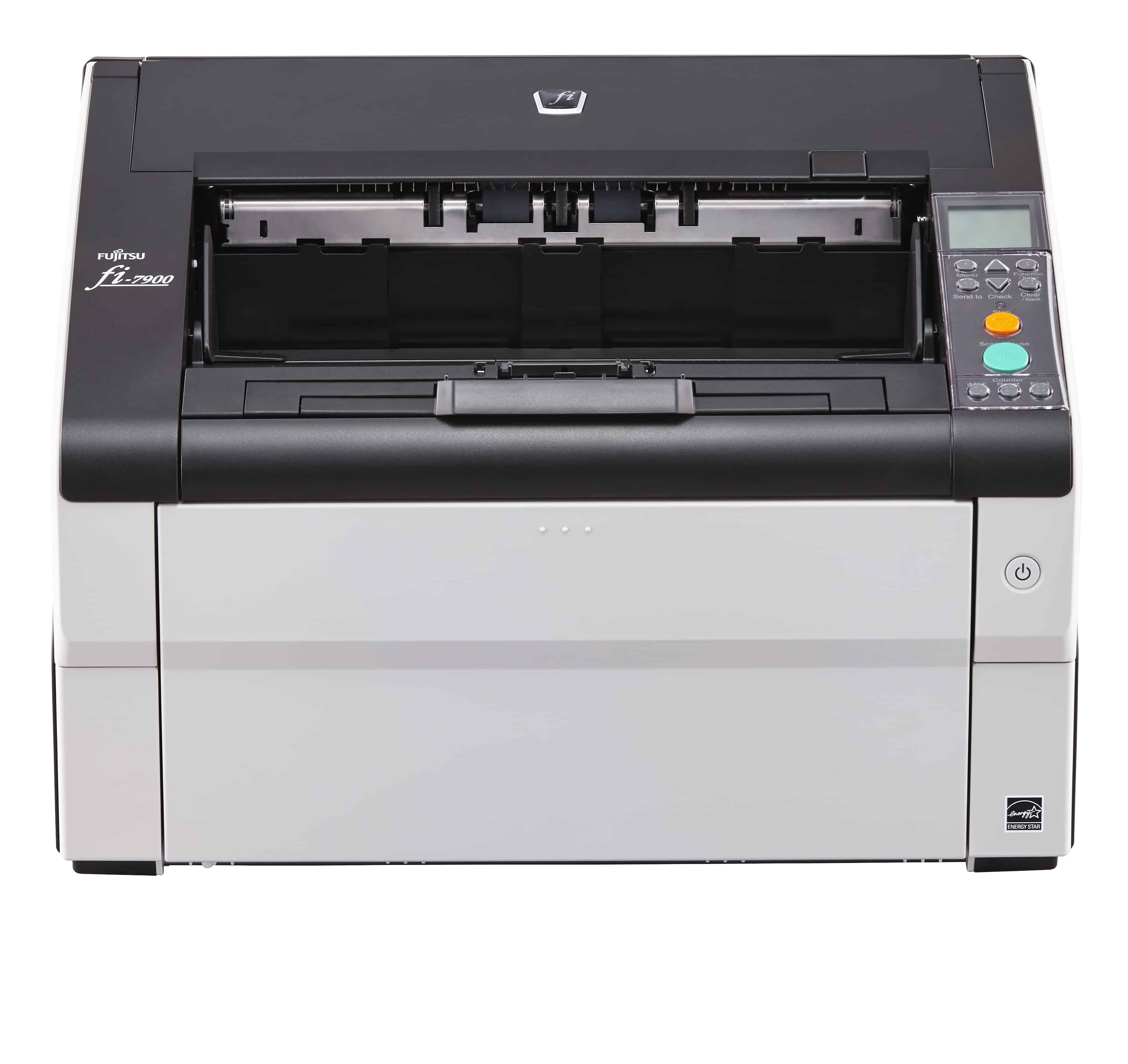 Fujitsu Fi-7900 ADF-/handmatige invoer scanner 600 x 600 DPI A3 Zwart, Grijs (PA03800-B001) thumbnail