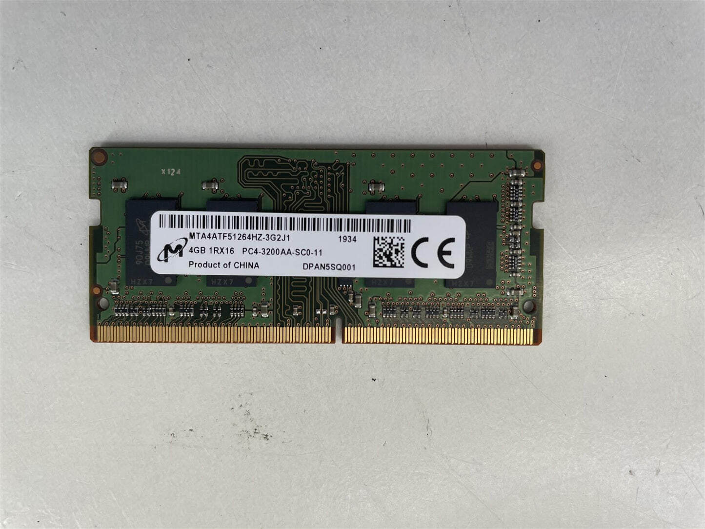 HP SKO-MEM-SODIMM 4GB DDR4-3200 1.2v (L68529-001) thumbnail