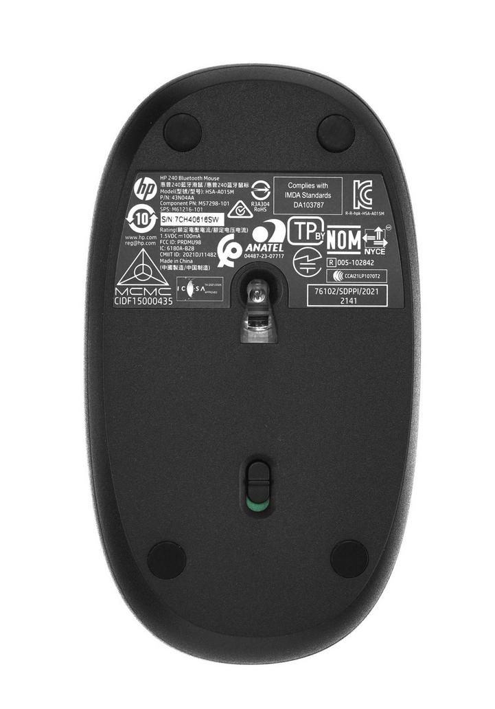 HP SPS-HP 240 BLUETOOTH BLACK MOUSE (M61216-001) thumbnail