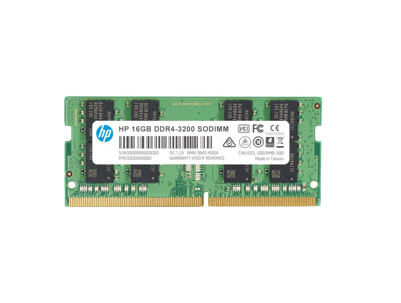 HP SPS-SODIMM 16GB DDR4-3200 Hynix LOCK (N62375-001) thumbnail