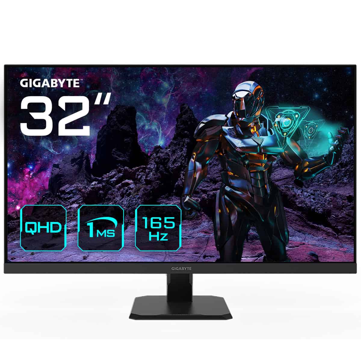 GIGABYTE GS32Q computer monitor 80 cm (31.5) 2560 x 1440 Pixels Quad HD Zwart (GS32Q) thumbnail
