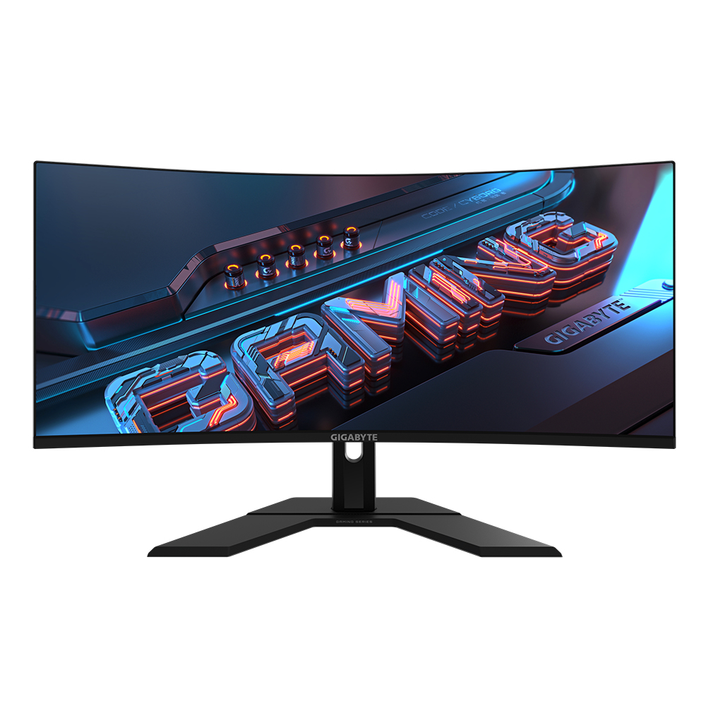GIGABYTE GS34WQC computer monitor 86,4 cm (34) 3440 x 1440 Pixels Wide Quad HD LCD Zwart (GS34WQC) thumbnail
