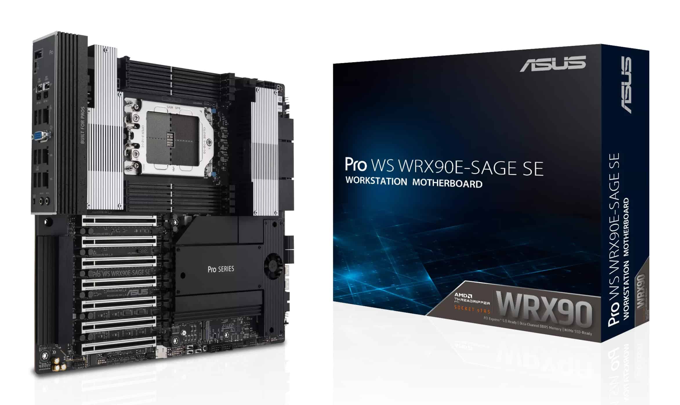 ASUS PRO WS WRX90E-SAGE SE AMD WRX90 Socket sTR5 EEB (90MB1FW0-M0EAY0) thumbnail