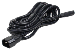 Fujitsu T26139-Y1968-L250 electriciteitssnoer Zwart 2,5 m (T26139-Y1968-L250) thumbnail
