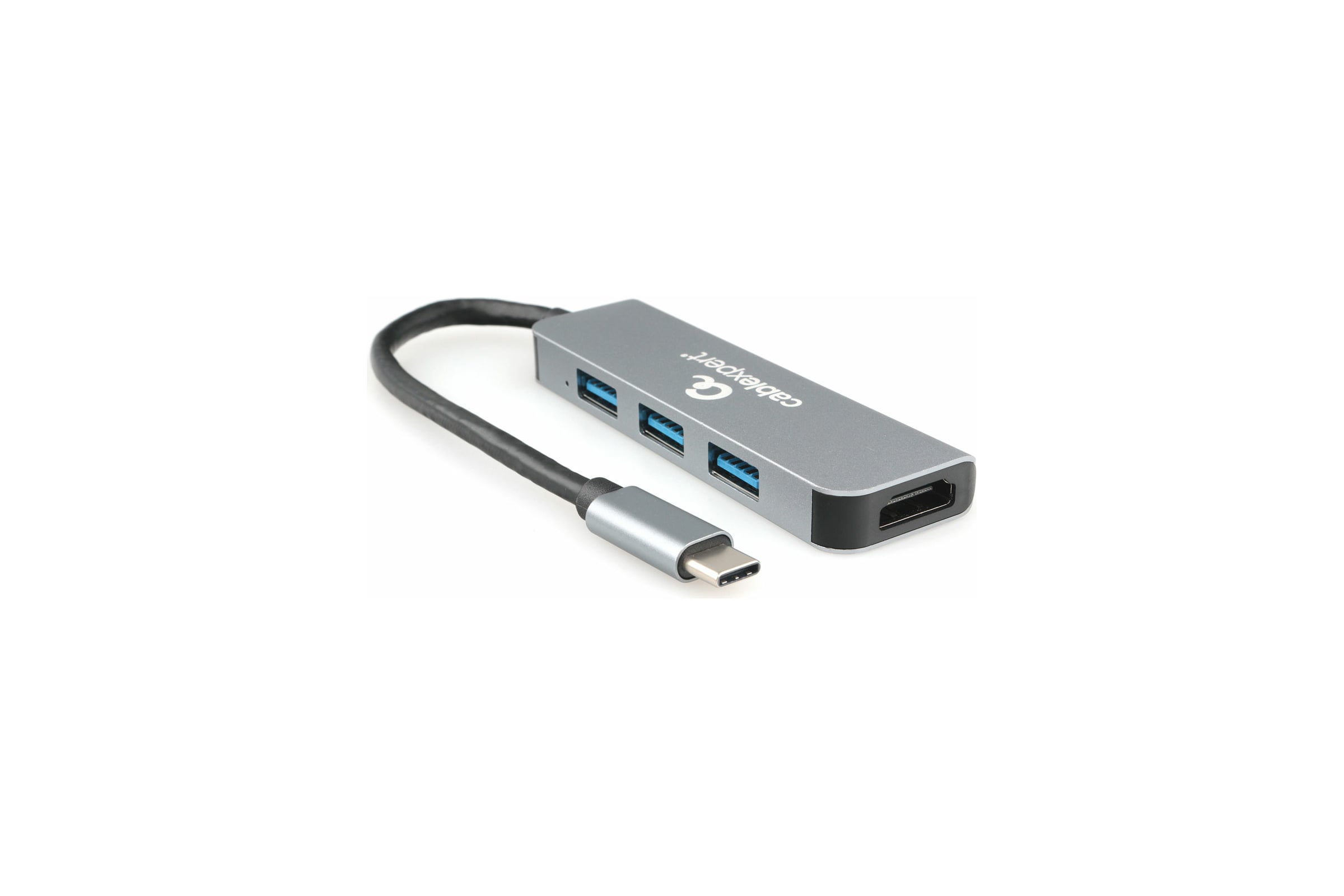 Gembird A-CM-COMBO2-01 - USB 3.2 Gen 1 (3.1 Gen 1) Type-C - HDMI - USB 3.2 Gen 1 (3.1 Gen 1) Type-A - USB 3.2 Gen 1 (3.1 Gen 1)  (A-CM-COMBO2-01) thumbnail