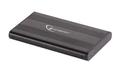 Gembird EE2-U2S-5 behuizing voor opslagstations HDD-behuizing Zwart 2.5 (EE2-U2S-5) thumbnail