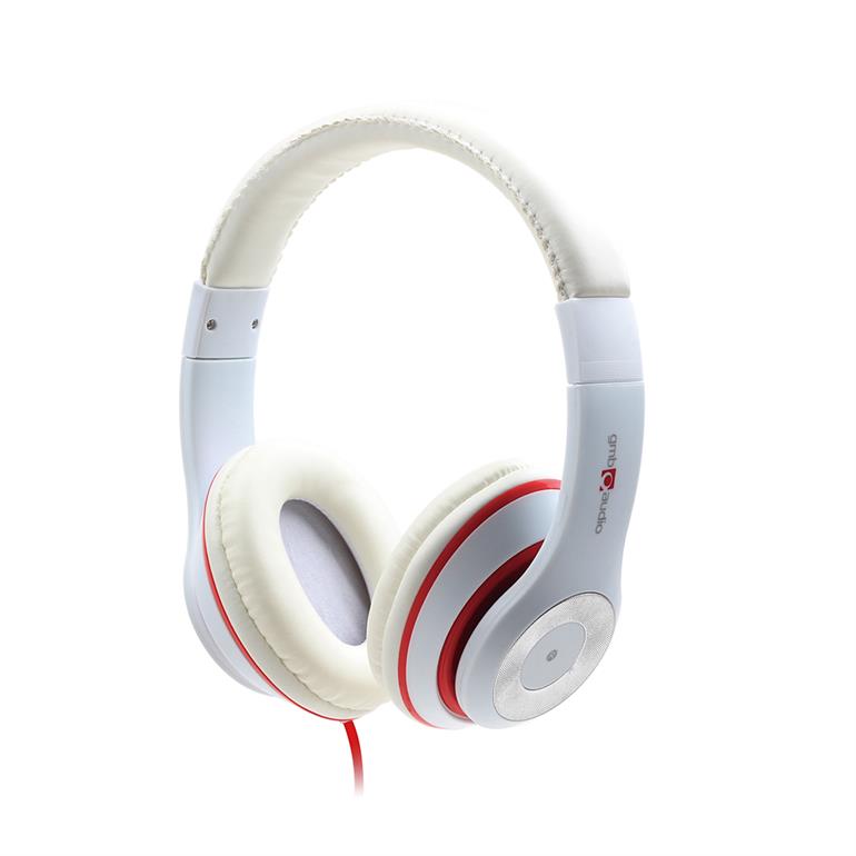 Gembird Los Angeles On-ear Headphones Wired White Headset (MHS-LAX-W) thumbnail