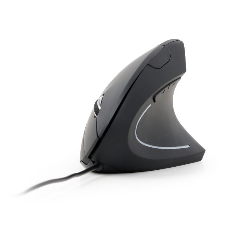 Gembird MUS-ERGO-01 muis Rechtshandig USB Type-A Optisch 3200 DPI (MUS-ERGO-01) thumbnail