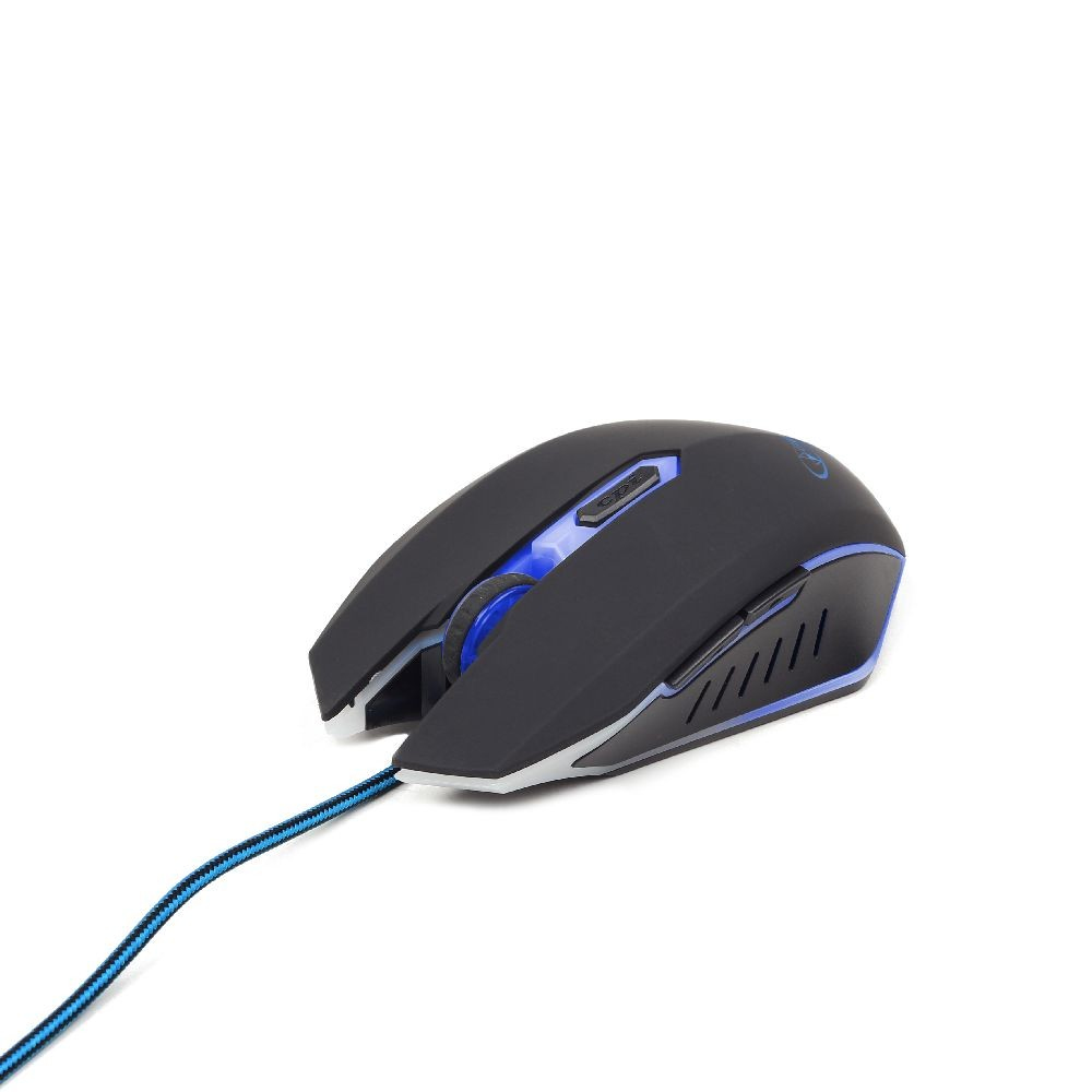 Gembird MUSG-001-B muis Ambidextrous USB Type-A 2400 DPI (MUSG-001-B) thumbnail